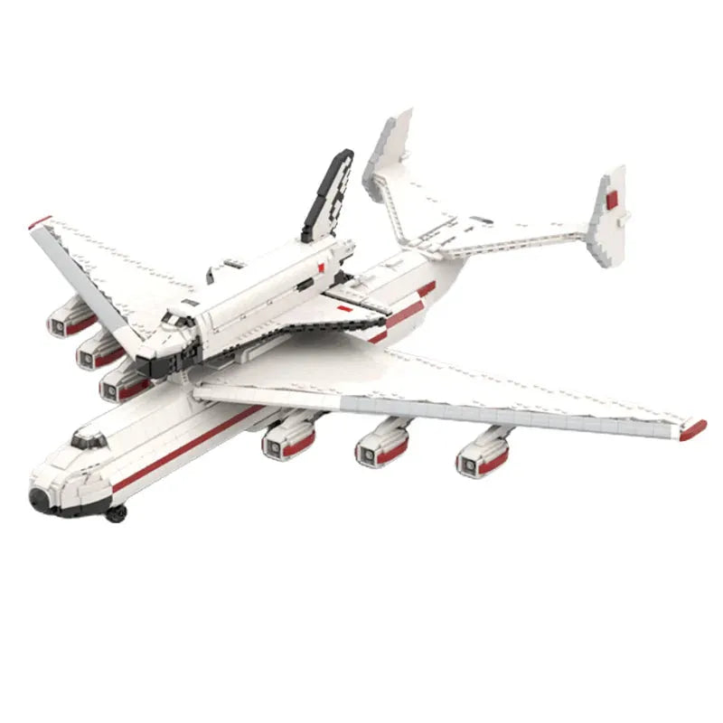 1:110 BURAN WITH ANTONOV AN-225 CARRIERPLANE | 4176PCS