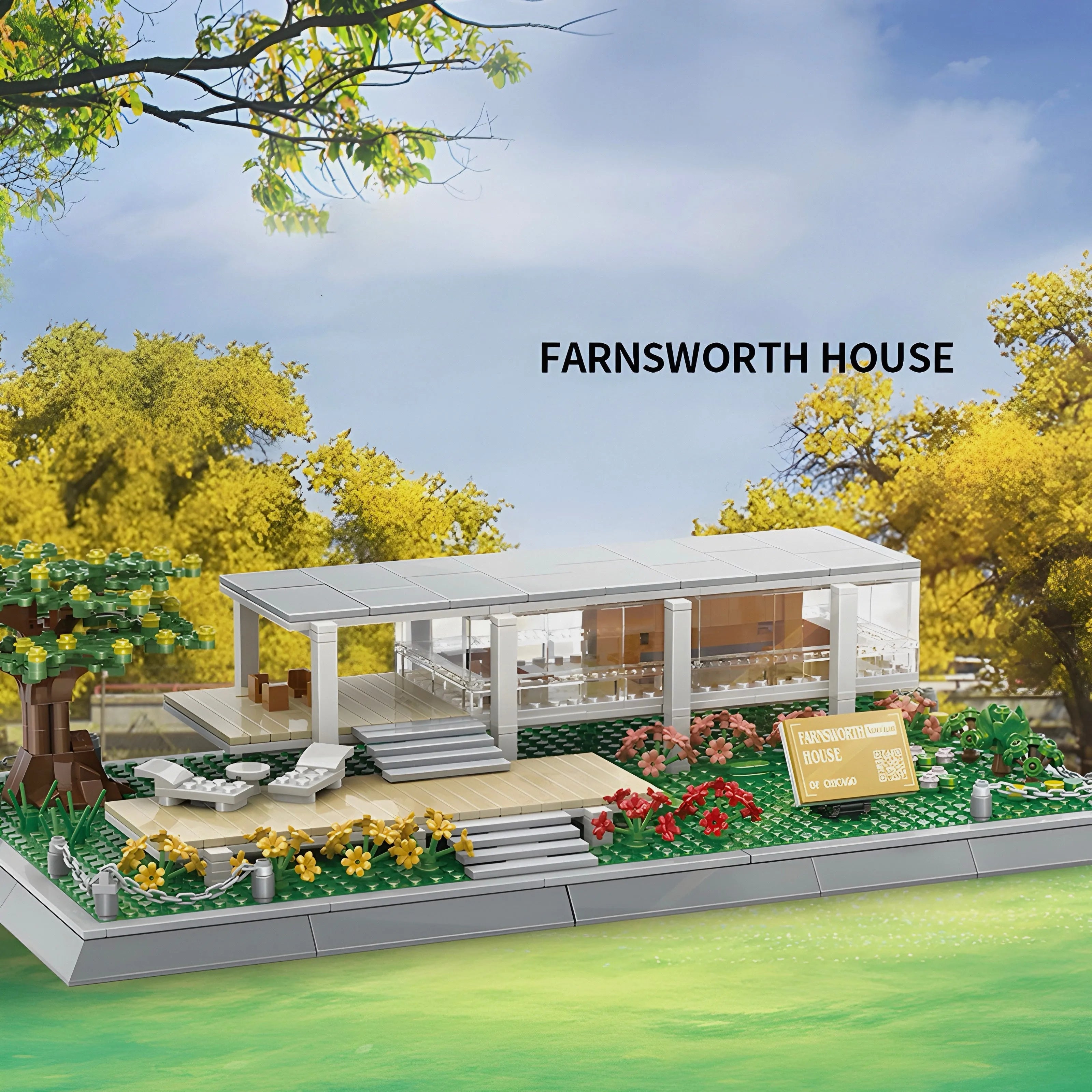 FARNSWORTH HOUSE | 664PCS