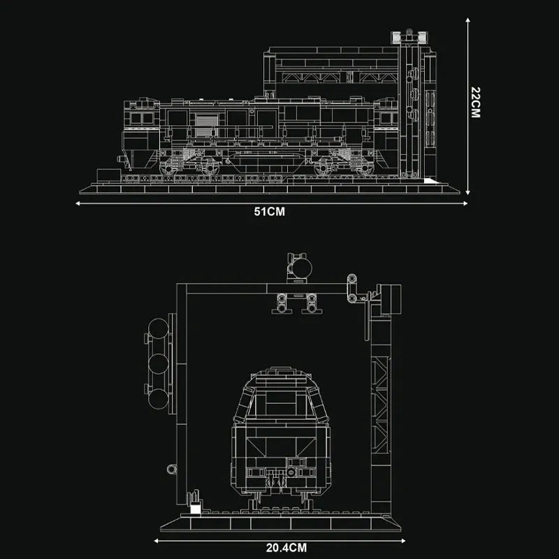 FREIGHT TRAIN | 1979PCS