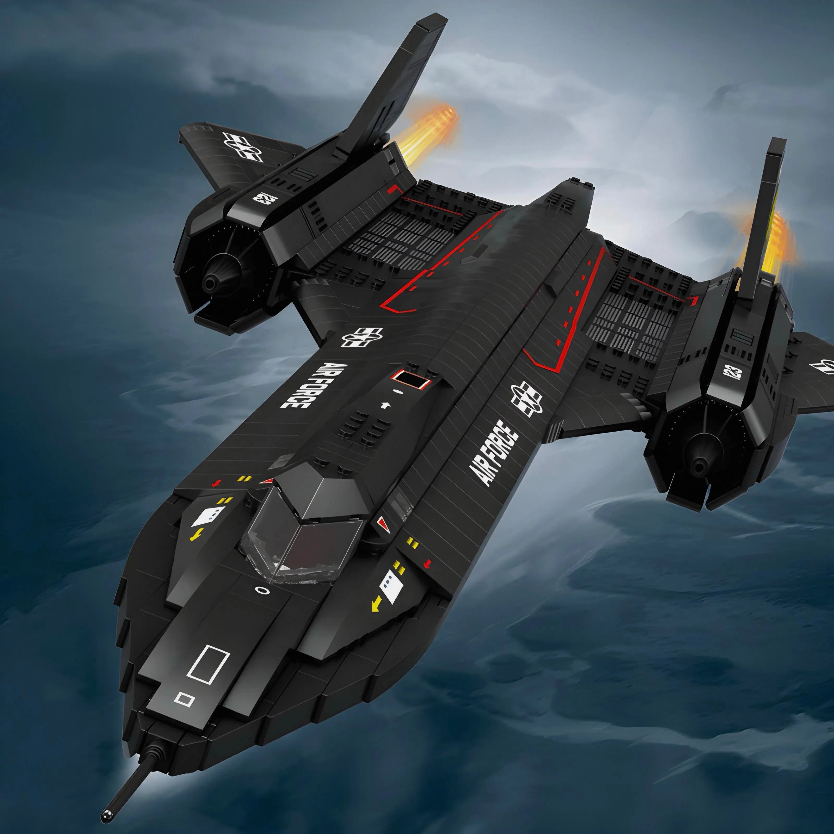 SR-71 BLACKBIRD | 1776PCS