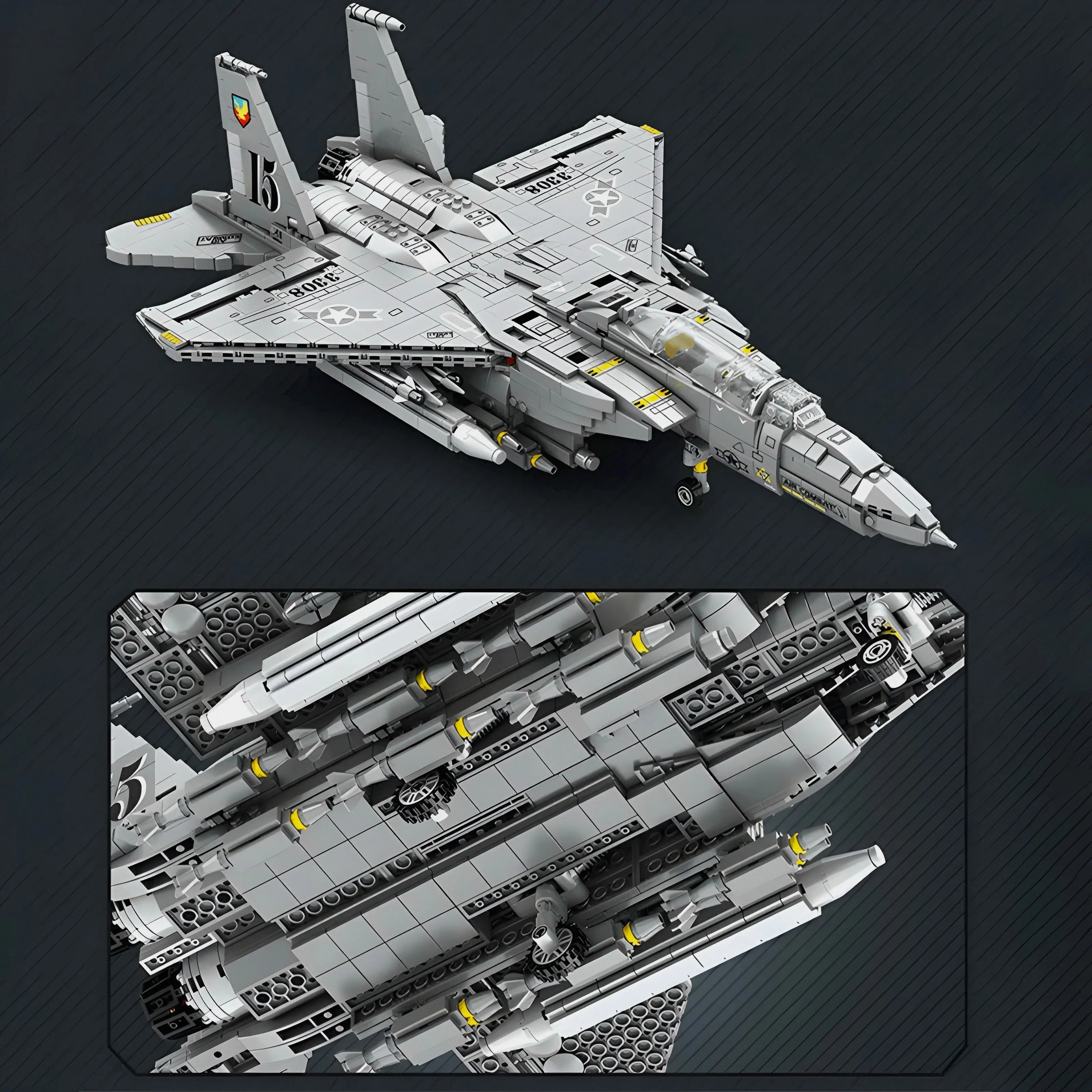 F-15 STRIKE EAGLE | 2216PCS