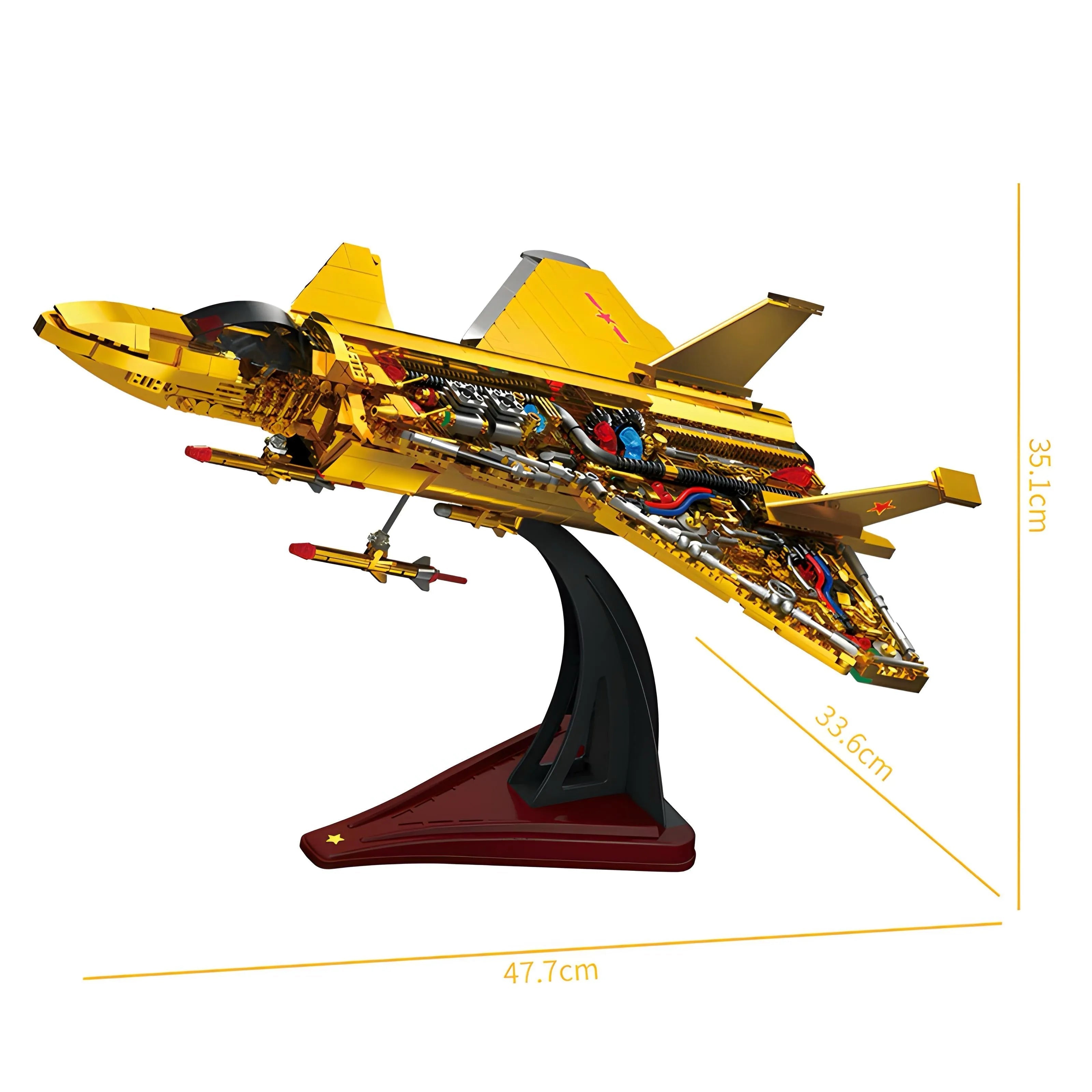 COLLECTOR'S GOLDEN EDITION J-20 | 1199PCS