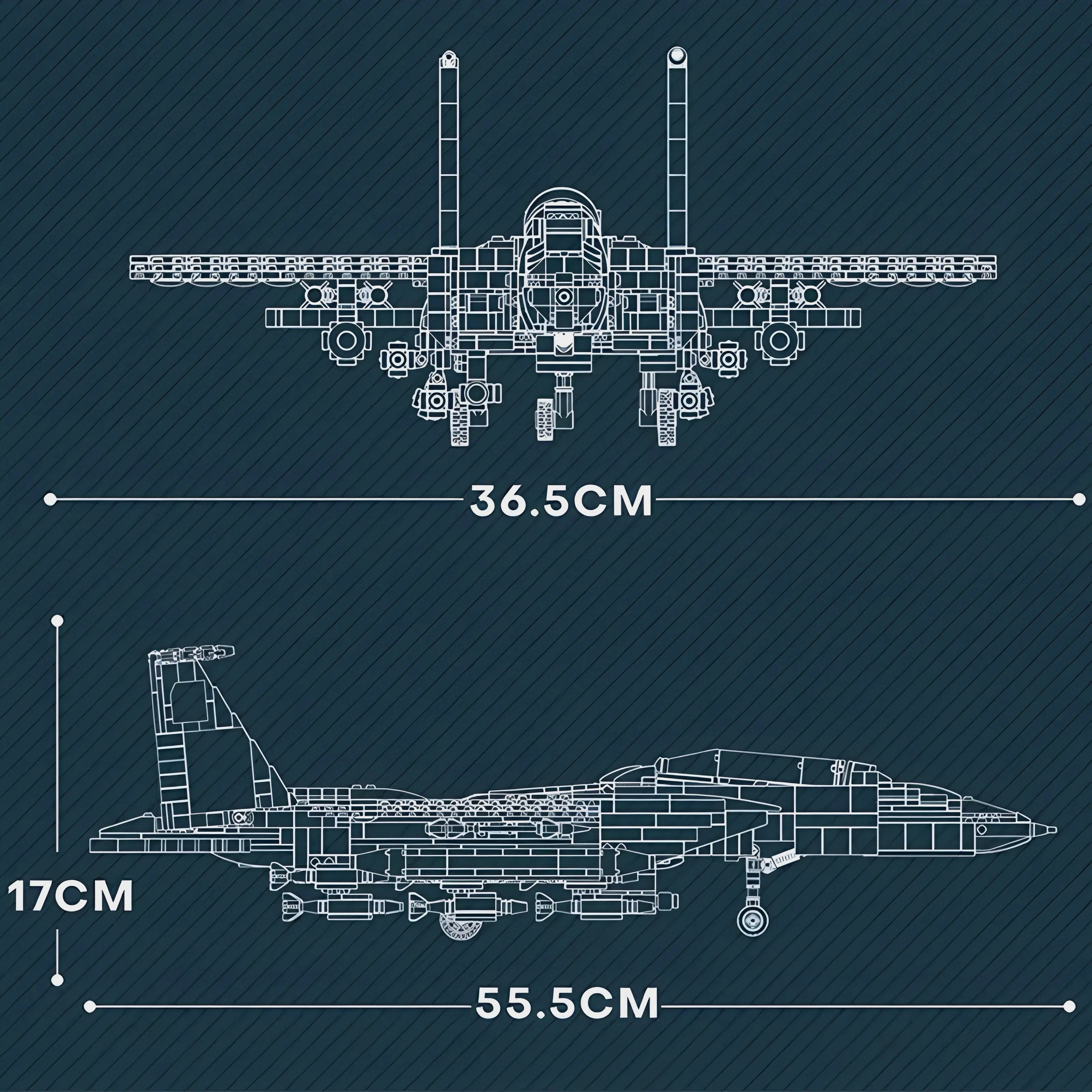 F-15 STRIKE EAGLE | 2216PCS