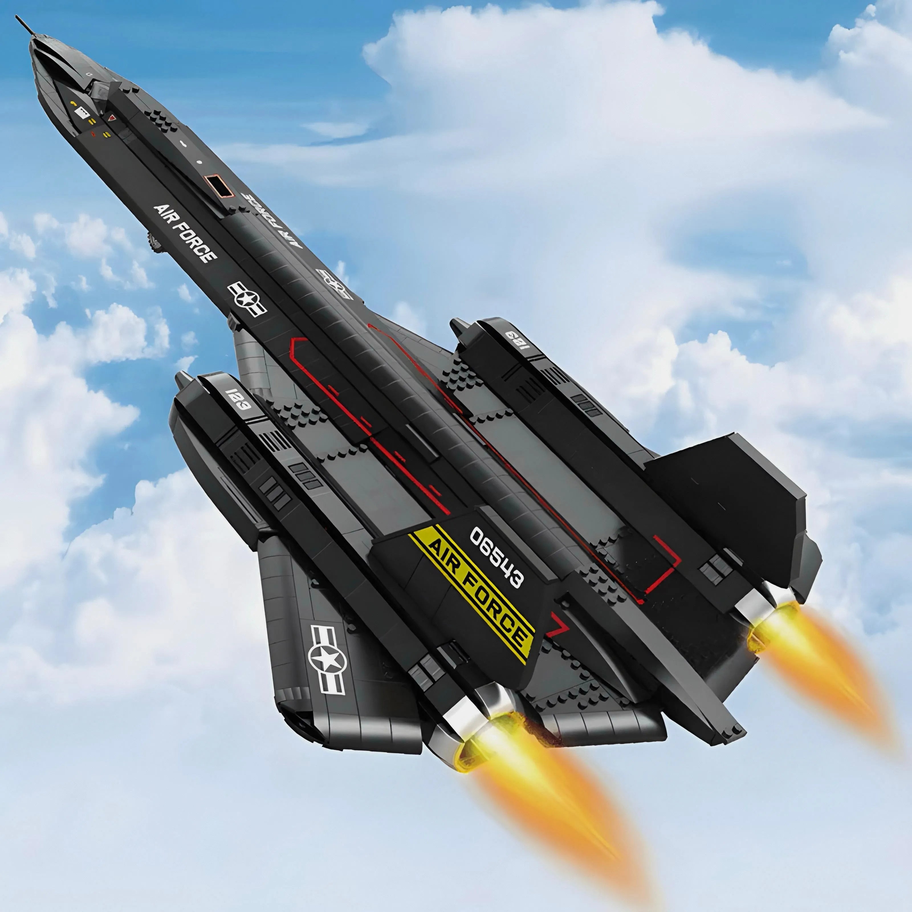 SR-71 BLACKBIRD | 1776PCS