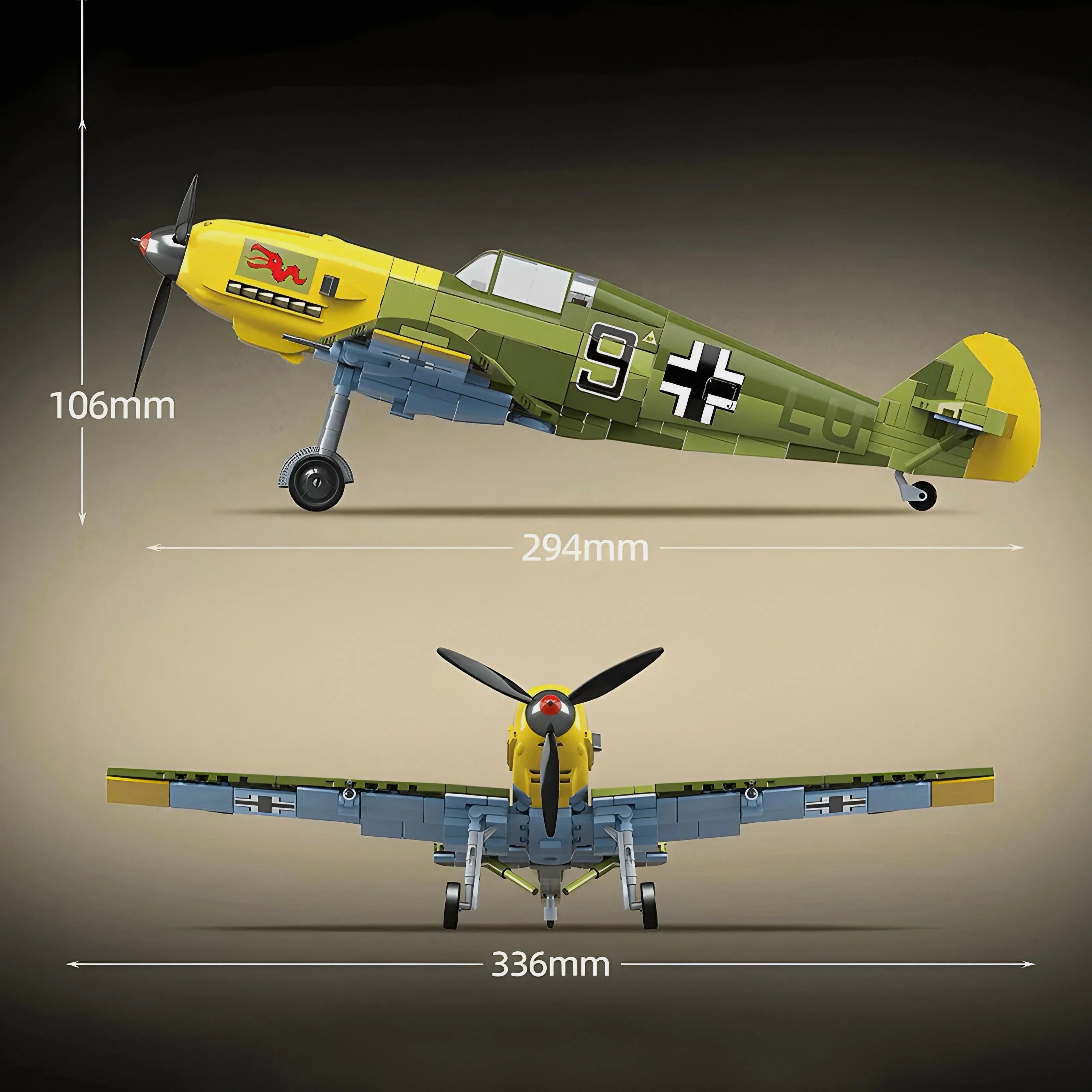 MESSERCHMITT BF 109 | 632PCS