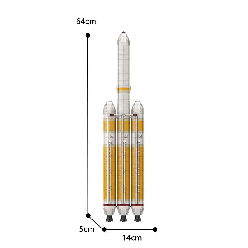 DELTA IV HEAVY WITH PARKER SOLAR PROBE | 1912PCS